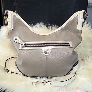 COACH Pebbled Leather Crossbody Shoulder Bag Purse